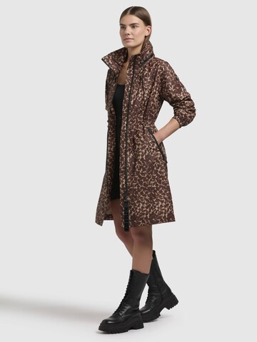 khujo Between-seasons coat 'ERTHE LEO' in Brown