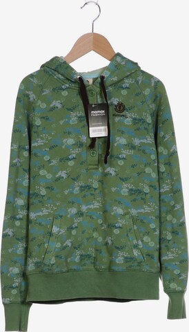 ELEMENT Sweatshirt & Zip-Up Hoodie in XL in Green: front