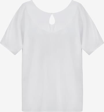 Camicia da donna 'ELIDA' di Karko in bianco: frontale