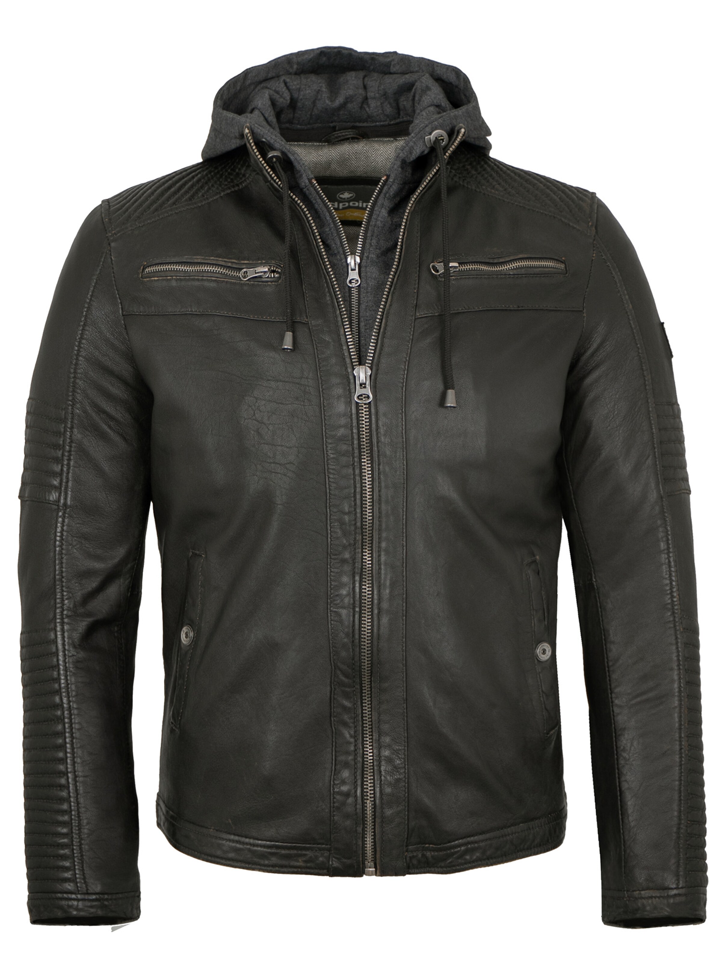REDPOINT Between-Season Jacket 'Donald' in Black: front
