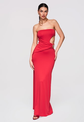 Ombre Evening dress in Red