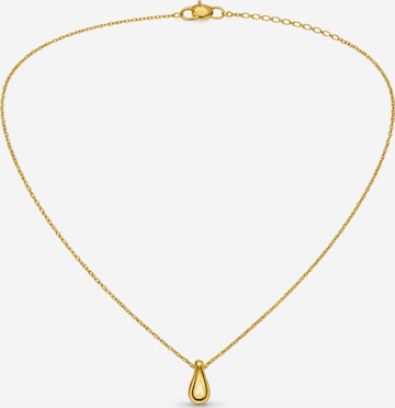 Pure Schmuck Necklace 'Drop Luxury' in Gold: front