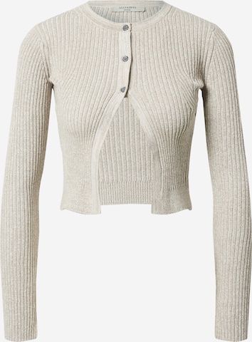 AllSaints Knit cardigan 'Lexi' in Beige: front