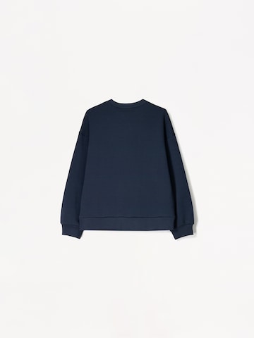 Bershka Sweatshirt i blå