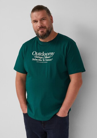 T-Shirt s.Oliver en vert : devant