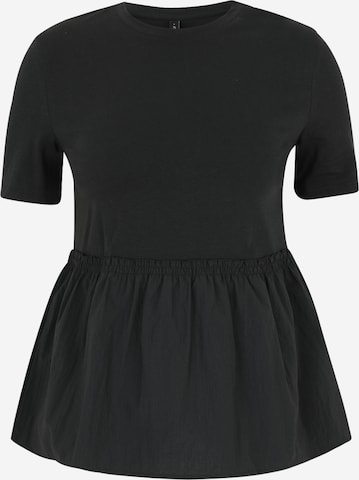 juoda Only Tall Marškinėliai 'ONLLIA': priekis