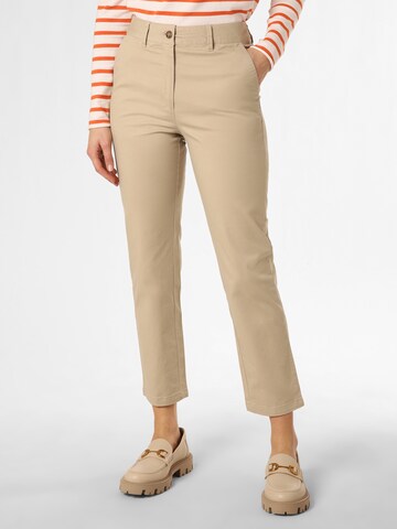 GANT Slimfit Hose in Beige: predná strana