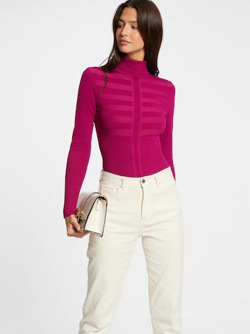 Morgan Trui '132-MENTOS' in Roze: voorkant