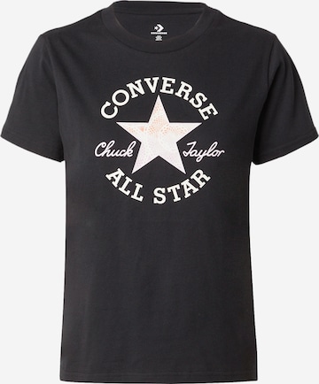 CONVERSE Shirt in Black: front