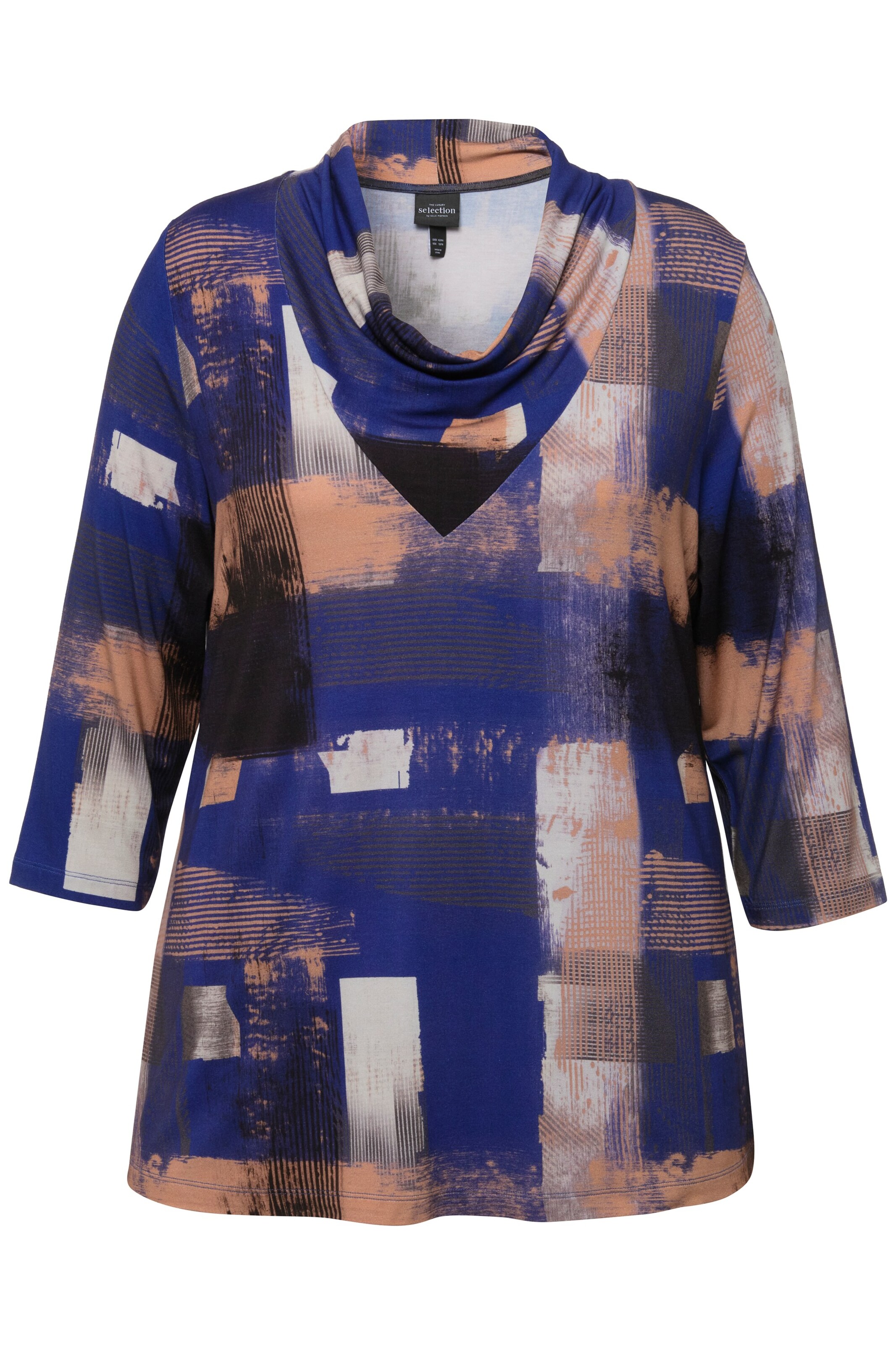 Ulla Popken Shirt in Gemengde kleuren: voorkant