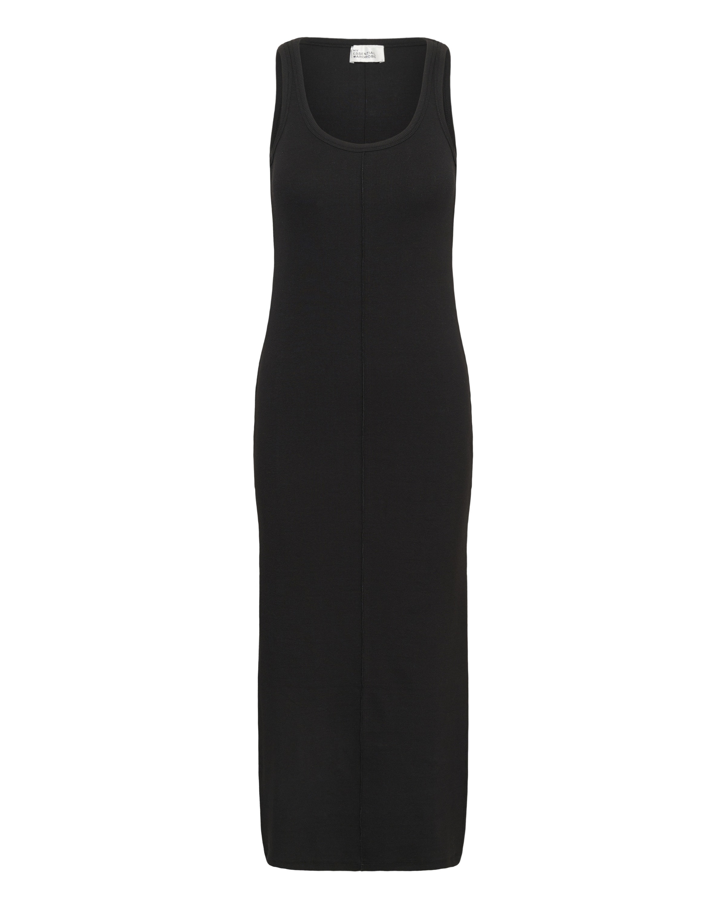 My Essential Wardrobe Jurk in Zwart: voorkant
