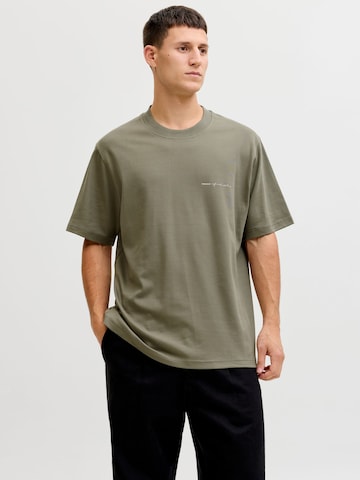 JACK & JONES - Camiseta en verde: frente