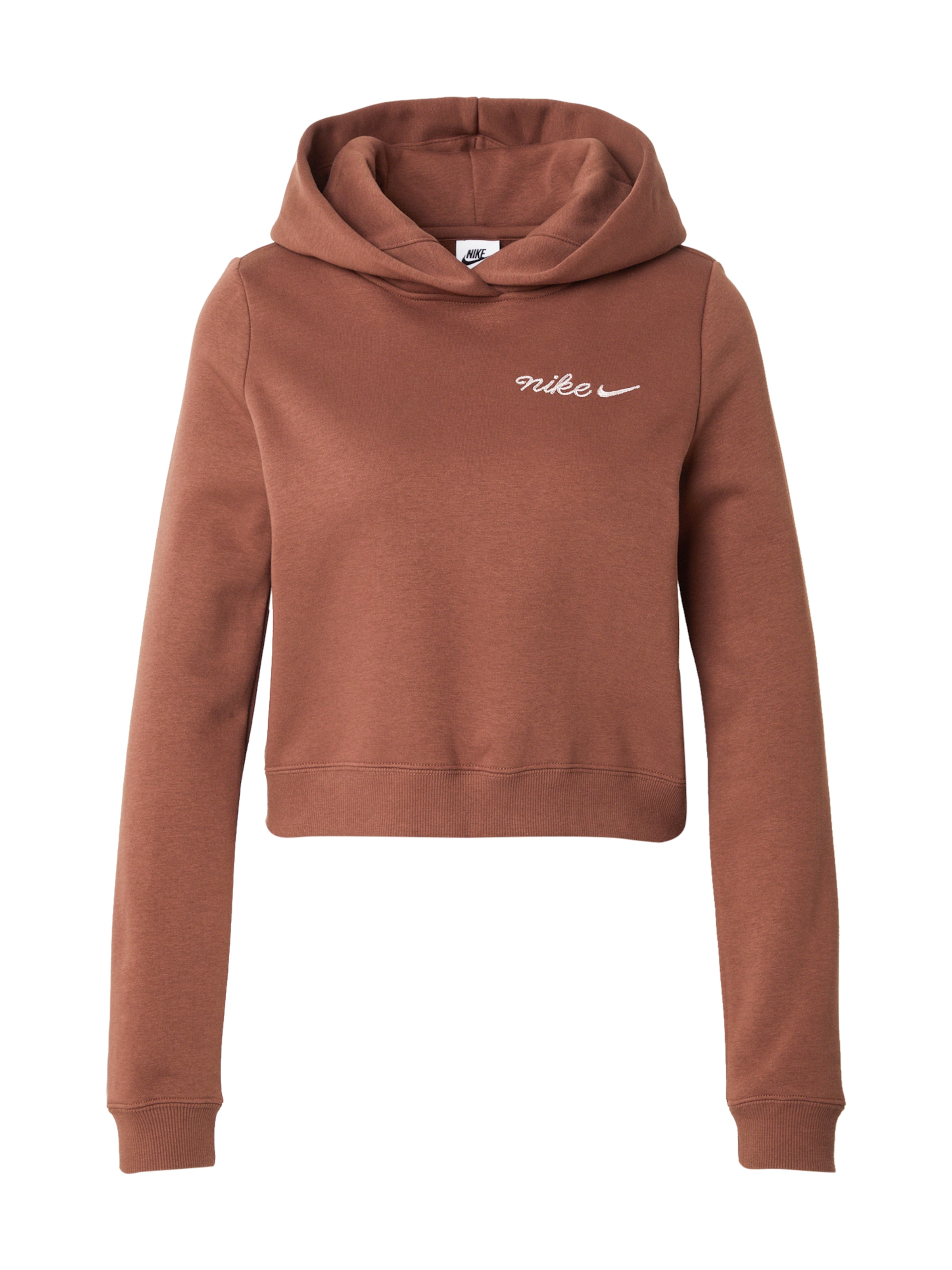 Felpa 'Phoenix Fleece' di Nike Sportswear in marrone: frontale