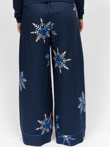 Cyberjammies - Pantalón de pijama 'Frosty' en azul