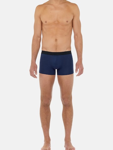 HOM Boxershorts ' Boxer Tonal Pack No2 ' in Blauw: voorkant