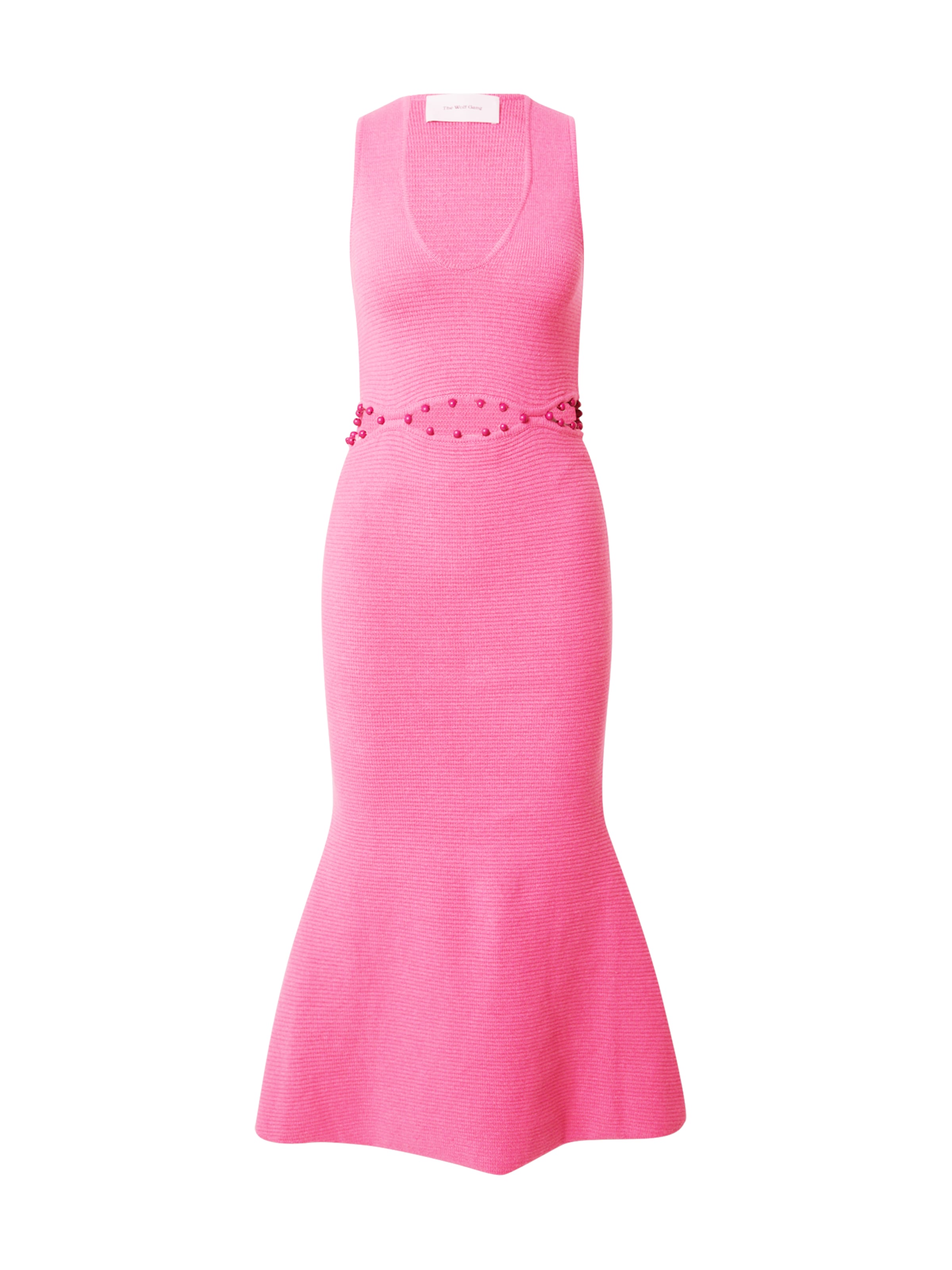 The Wolf Gang Knitted dress 'Venus' in Pink: front