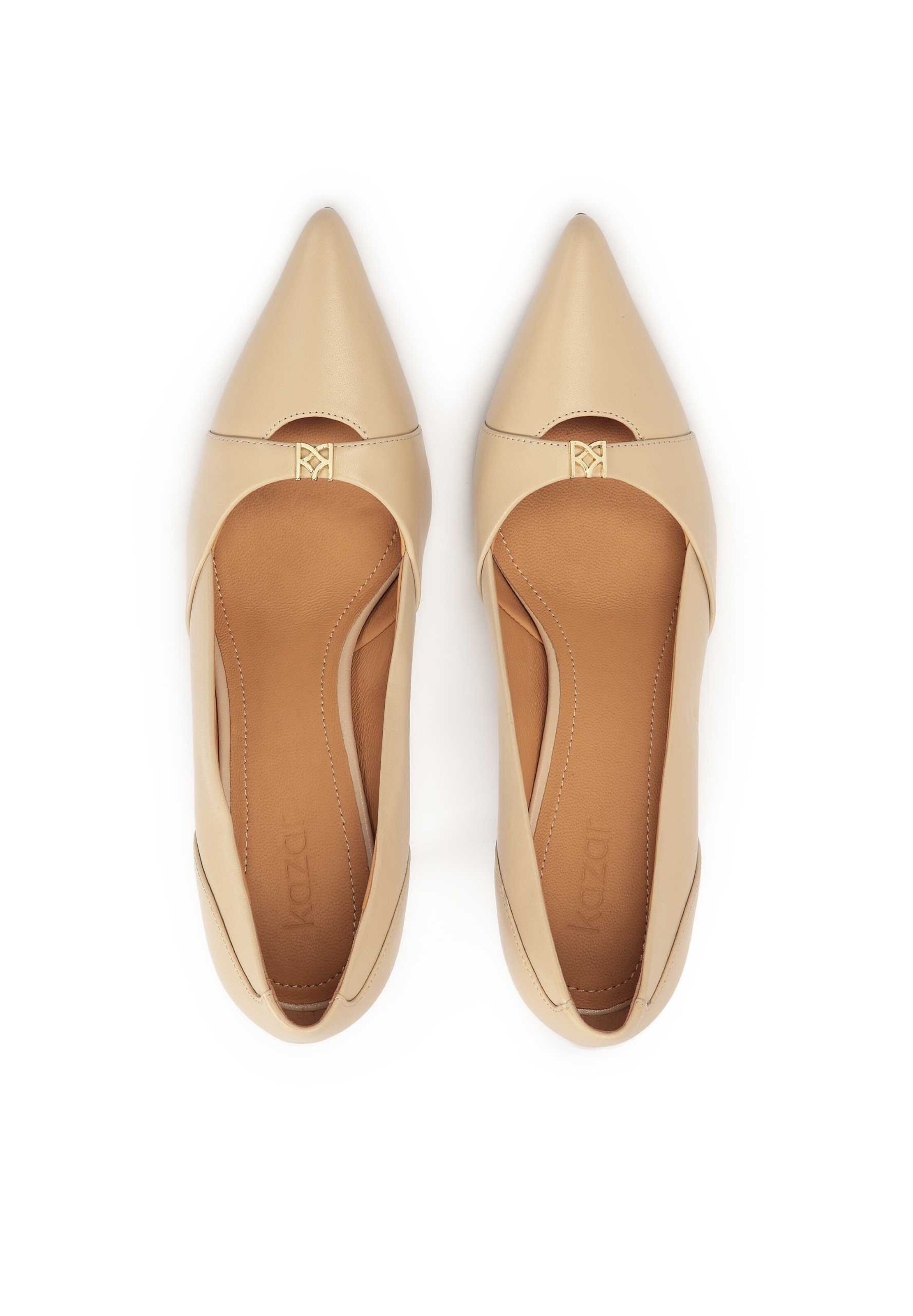 Kazar Γόβες σε μπεζ