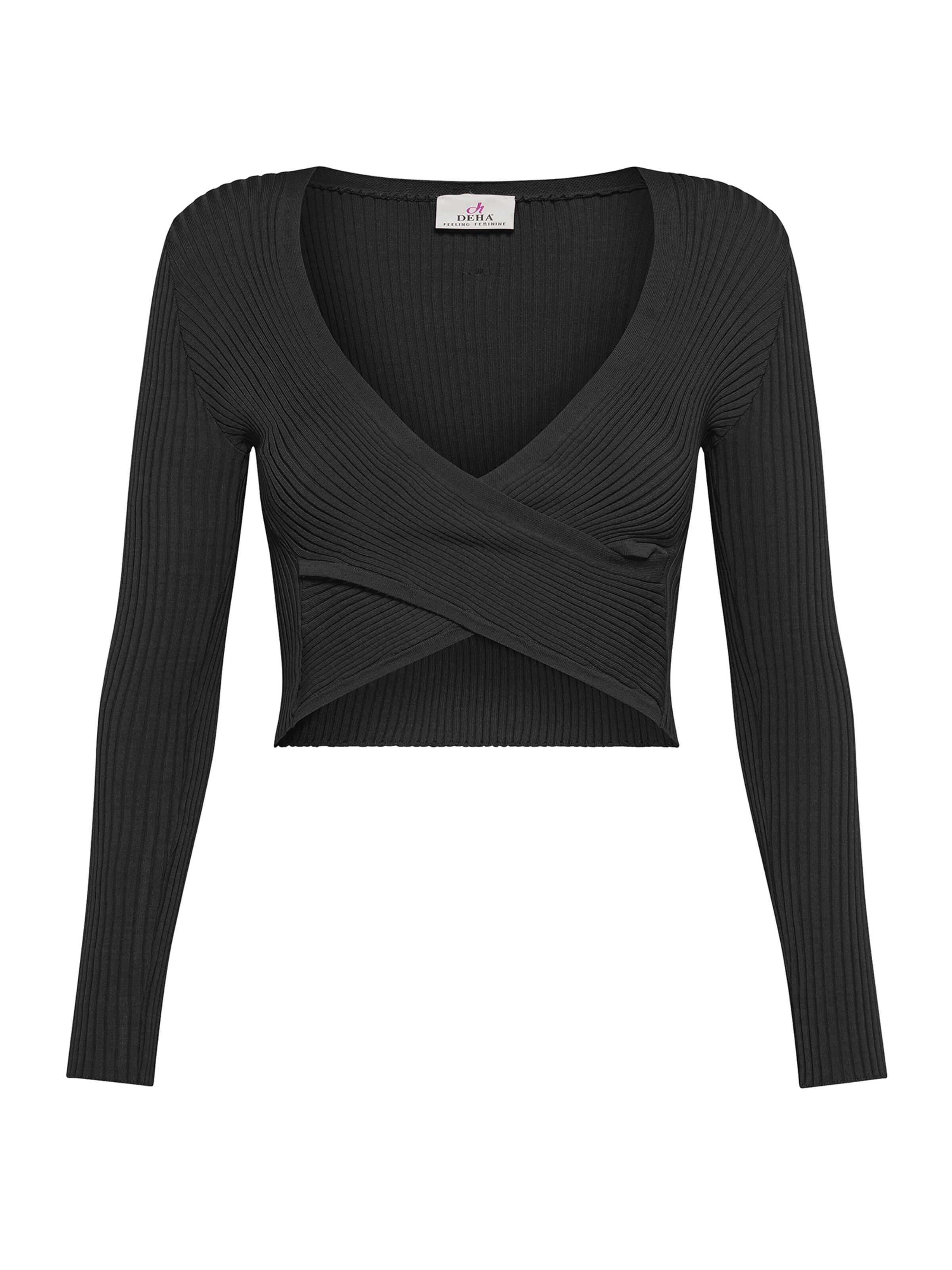 DEHA Trui in Zwart: voorkant