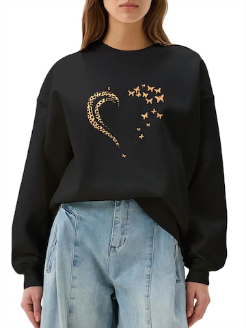 GORHEY Sweatshirt‌‌‌‌‌‌‌‌ in Schwarz: Vorderseite