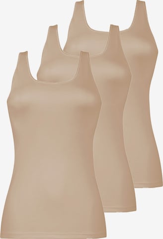 Nina von C. Undershirt 'Daily' in Beige: front