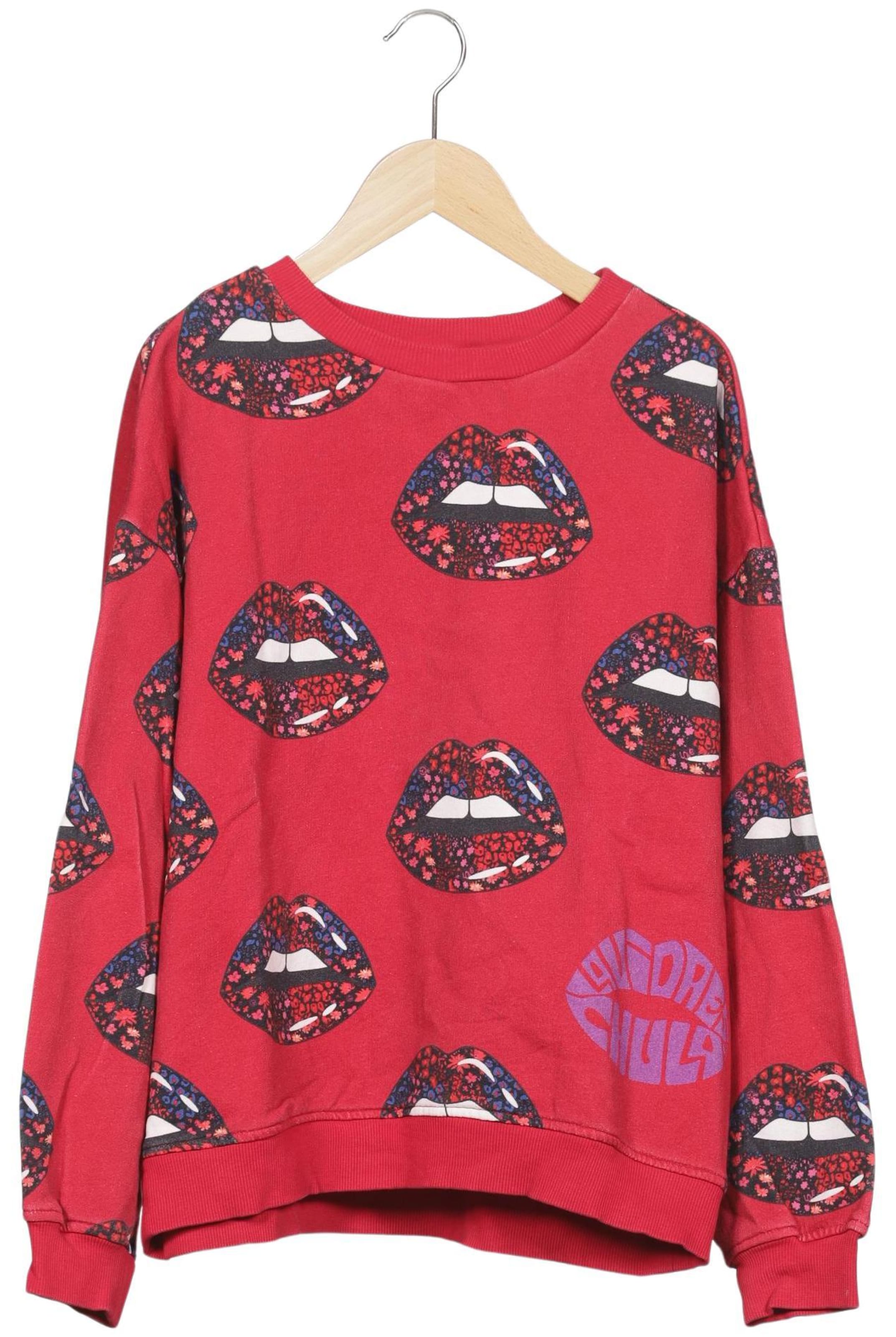 Desigual Sweatshirt & Zip-Up Hoodie in L in Red: front