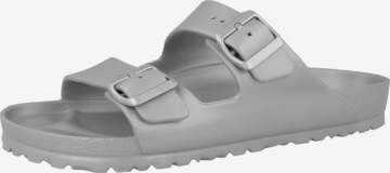 BIRKENSTOCK Pantolette 'Arizona' in Silber: predná strana