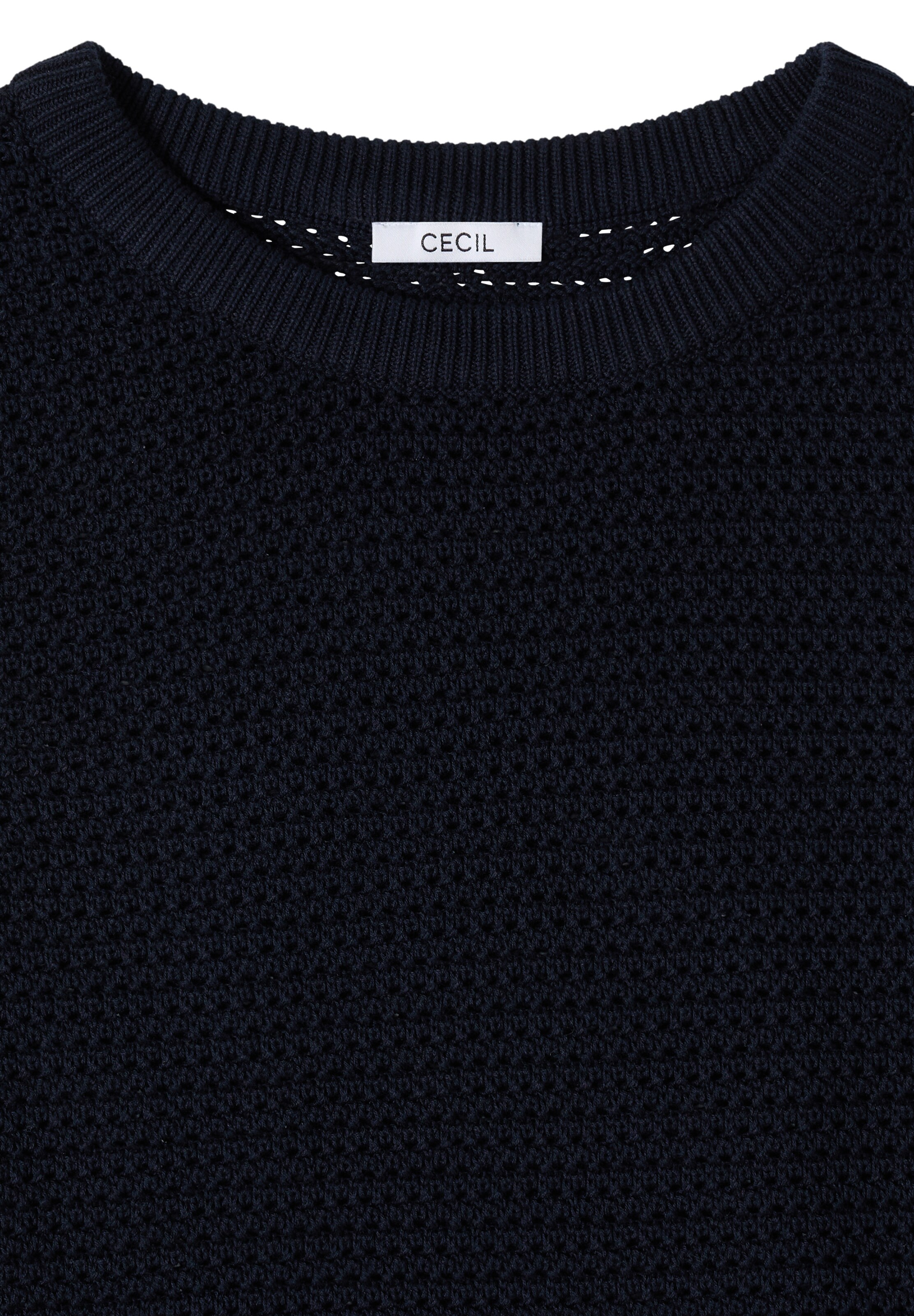 CECIL Pullover in Blau