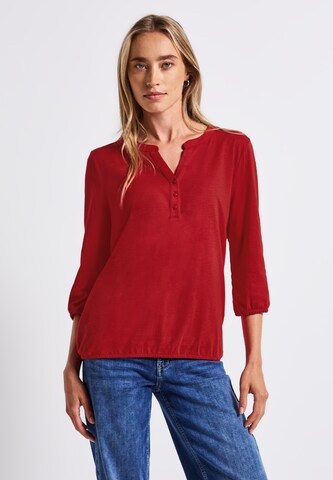 STREET ONE Shirt in Rot: Vorderseite