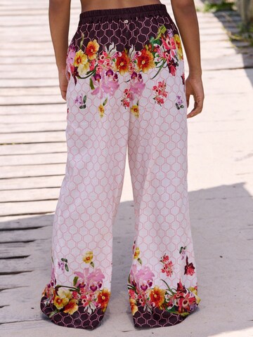 Wide leg Pantaloni di B by Ted Baker in beige