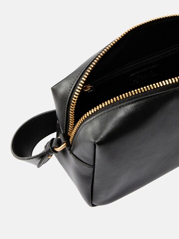 Borsa a mano 'PINKO SHOULDER HORIZONTAL VITELLO MORBIDO BORSA' di PINKO in nero