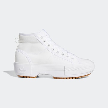 ADIDAS ORIGINALS High-Top Sneakers 'Nizza Trek' in White