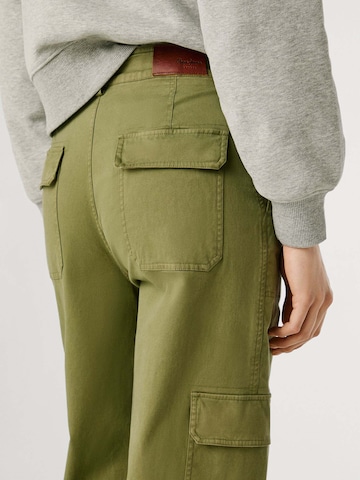 Pepe Jeans Regular Cargo trousers 'TINI' in Green