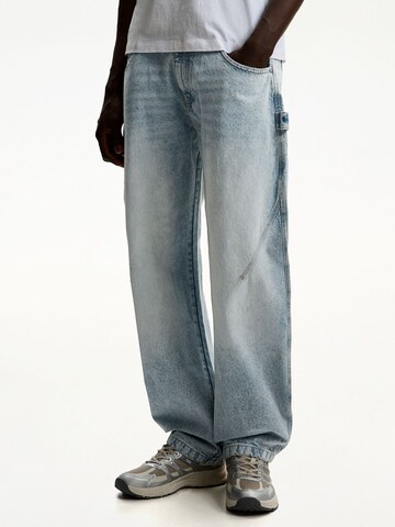 Baggy Jeans di Bershka in blu: frontale
