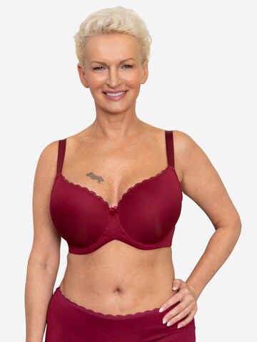 SugarShape T-shirt BH in Rood: voorkant