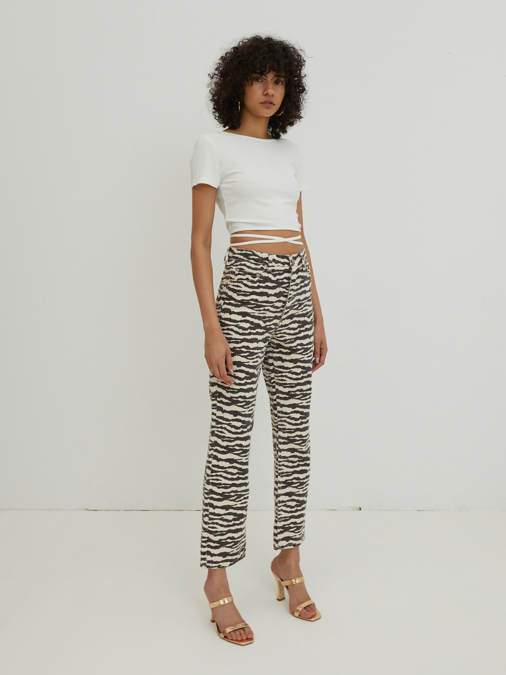 EDITED Produits T-shirt 'River' blanc