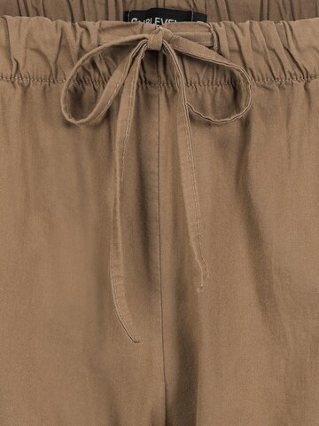 Sublevel Tapered Cargohose in Braun