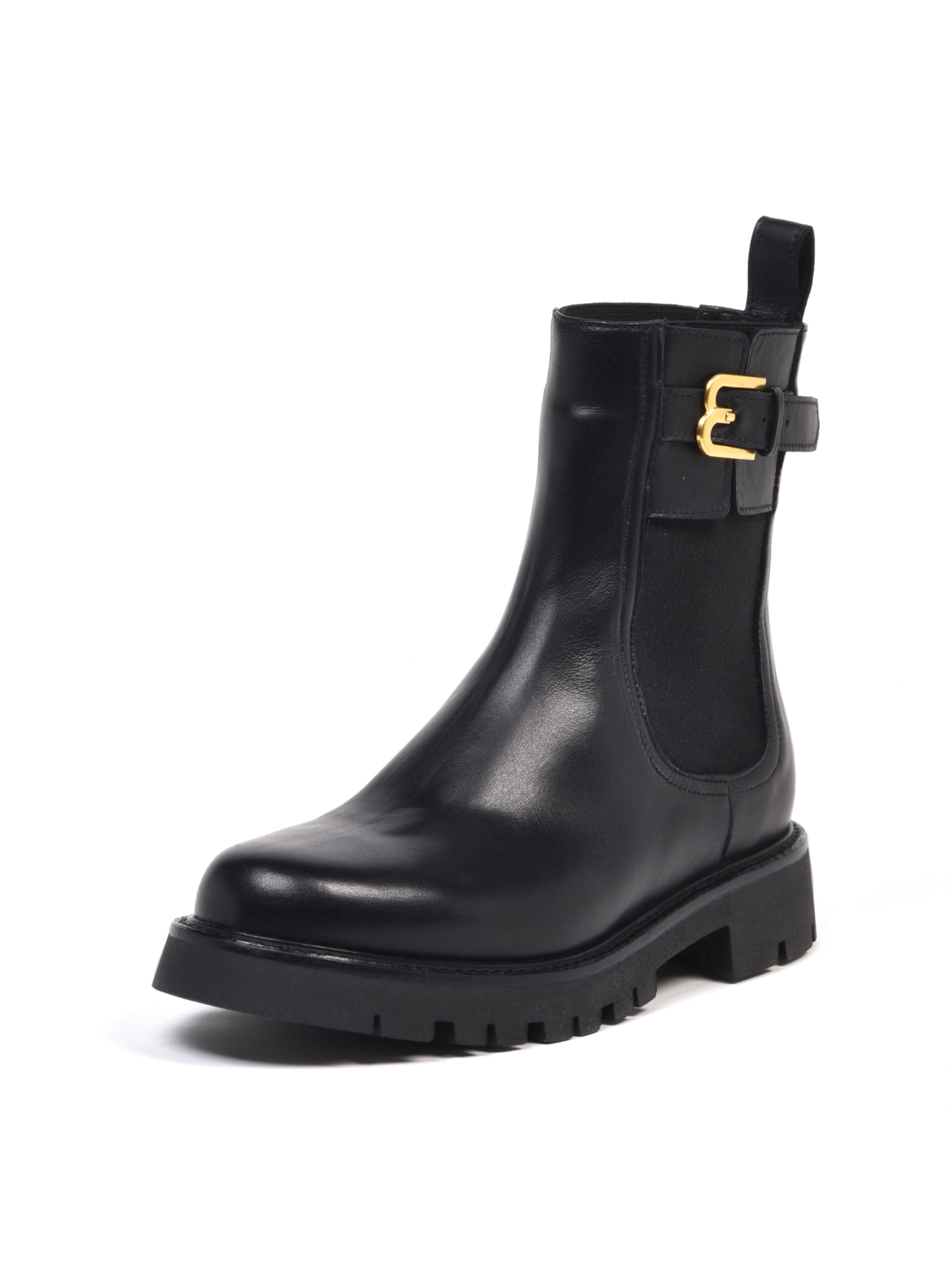 Bottines BALDININI en noir : devant
