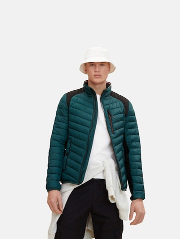 Veste mi-saison TOM TAILOR en vert