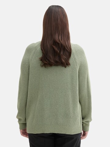 Tom Tailor Women + Trui in Groen