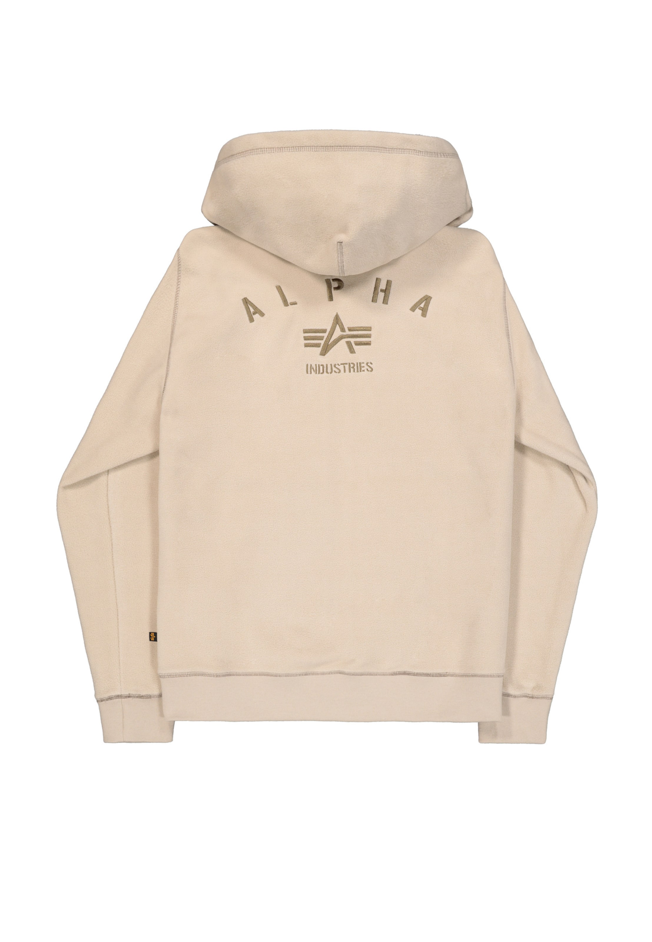 ALPHA INDUSTRIES Fleecejacke in Beige