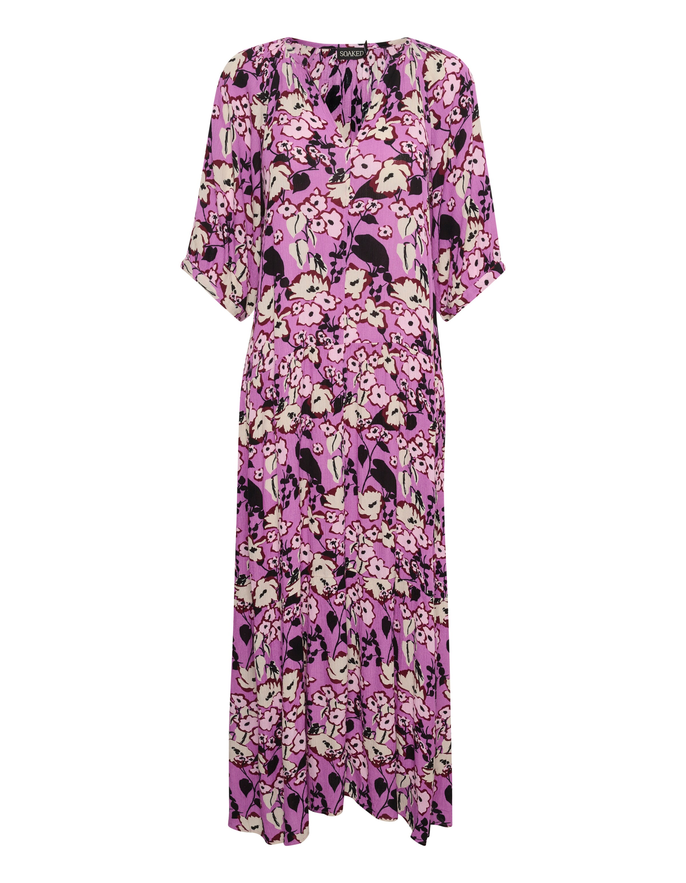 SOAKED IN LUXURY Klänning 'Zaya' i lila: framsida