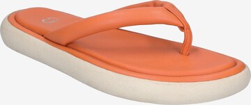 GERRY WEBER T-Bar Sandals 'Amaya 01' in Orange
