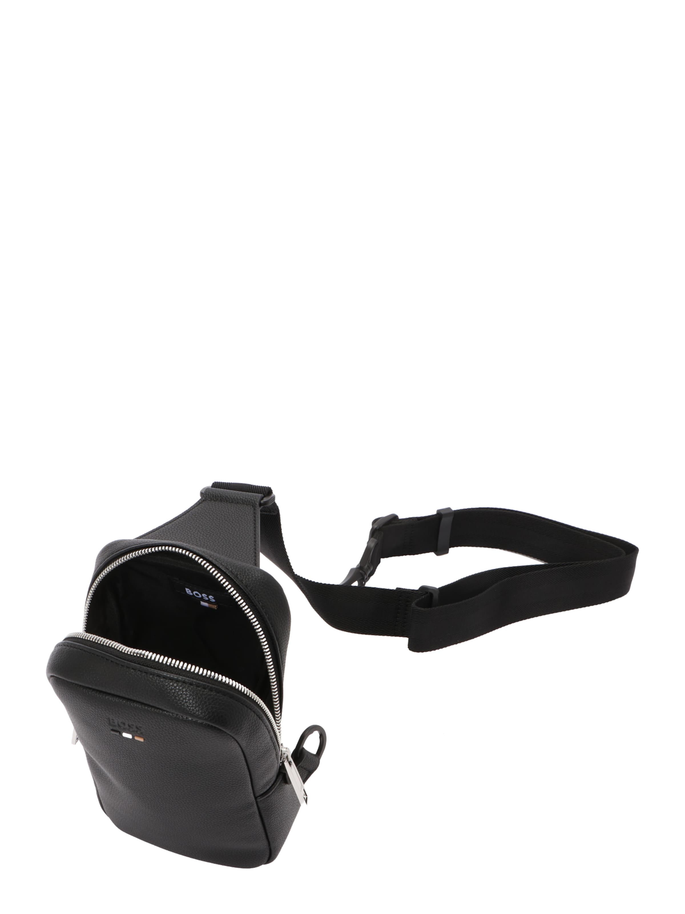 BOSS - Mala de ombro 'Ray' em preto