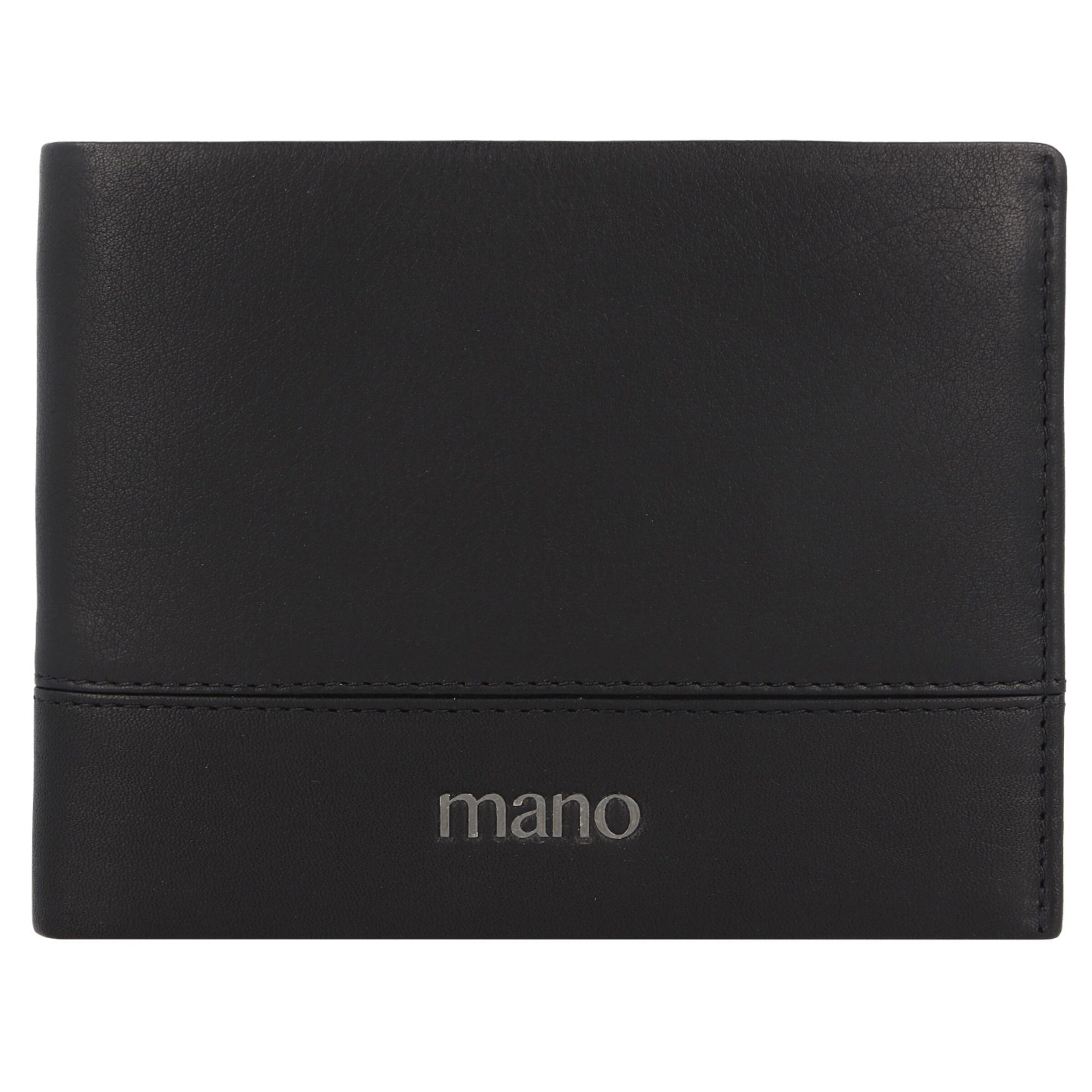 mano Wallet 'Don Romeo' in Black: front