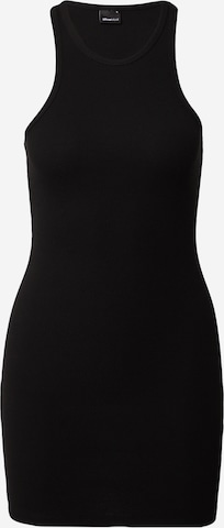 Robe d’été Gina Tricot en noir : devant