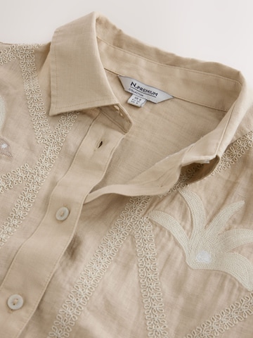 Camicia da donna 'N. Premium' di Next in beige