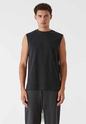 T-Shirt 'Essential' 9N1M SENSE en noir : devant