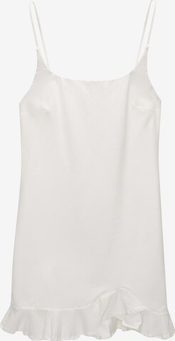 Pull&Bear Šaty - biela: predná strana