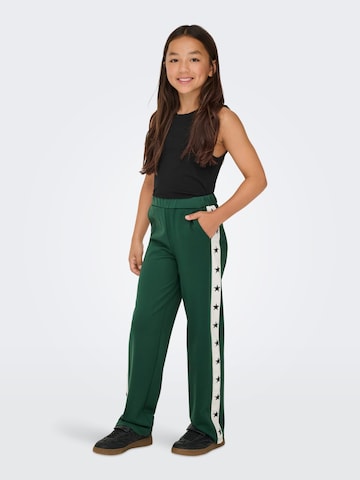 ONLY Baggy Broek 'Poptrash' in Groen: voorkant