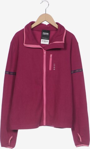 ROXY Sweatshirt & Zip-Up Hoodie in L in Pink: front